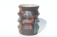 Load image into Gallery viewer, Geometric Snakes &amp; Ladders Vase
